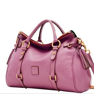 Dooney & Bourke Florentine Mauve Satchel